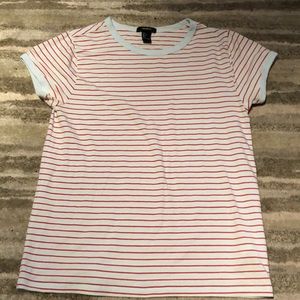 Forever 21 red stripped shirt